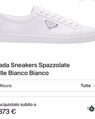 Sneakers Prada nr 41 mod 2EE376
