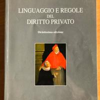 Linguaggio e regole del diritto privato