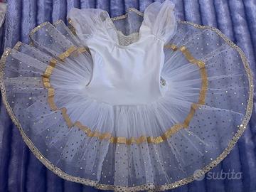 TUTU BAMBINA BIANCO/ORO