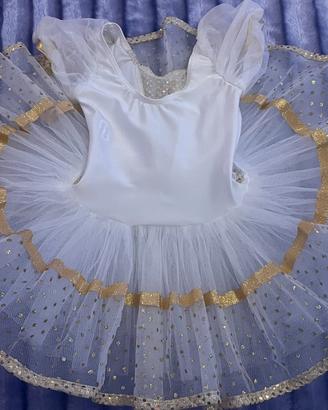 TUTU BAMBINA BIANCO/ORO