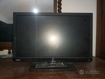 Tv lcd toshiba 22 pollici con lettore dvd