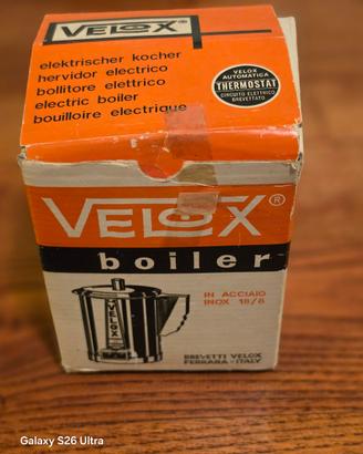 Bollitore elettrico vintage "Velox " come nuovi