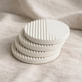 Sottobicchieri Design Minimal - Set 4/6 pz - Stile