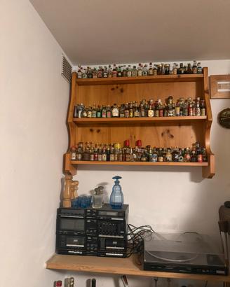 Collezione di bottiglie mignon