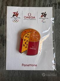Pin OMEGA MilanoCortina2026 Panettone Speciale