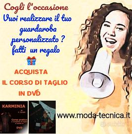 DVD, Corso di Taglio e Cucito +squadre e libro
