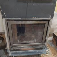 Termocamino combi pellet e legna jolly mec 24 kcal