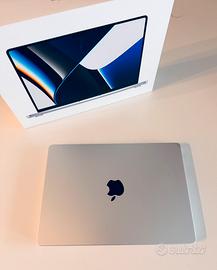 Apple macbook pro M1 14 silver 16/512