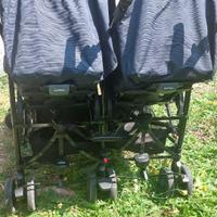 Passeggino gemellare peg perego