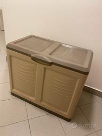 Baule contenitore in plastica