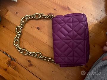 Borsa viola Zara