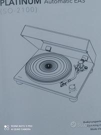 Giradischi Bluetooth