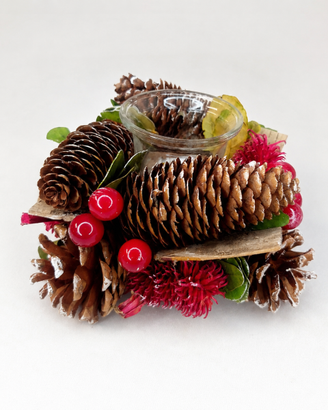 Rituali Domestici Nel Bosco –Portacandela natale