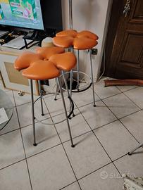 coppia sgabelli design anni 80 90