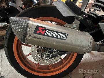 Scarico Akrapovic duke 390 2013/2016