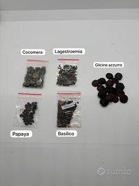Semi piante varie 
