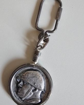 Portachiavi vintage Benito Mussolini 