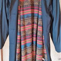 Cappotto foderato lana vintage anni '80