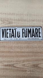 Cartelli alluminio vintage