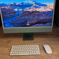 Apple iMac 24" M1 CPU 8 GPU 8 ssd 500 gb