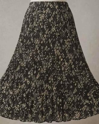 TAGLIE FORTI Gonna Geometrica Taglia 54/XXL