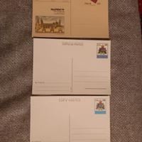 AEROGRAMMI E CARTE POSTALI