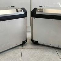 COPPIA VALIGIE LATERALI ALLUMINIO BMW F650 GS / F8