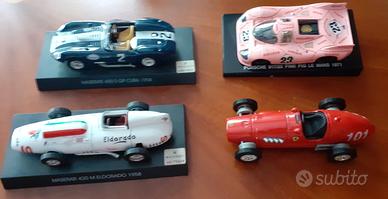 MODELLINI AUTO DA CORSA VINTAGE da collezione