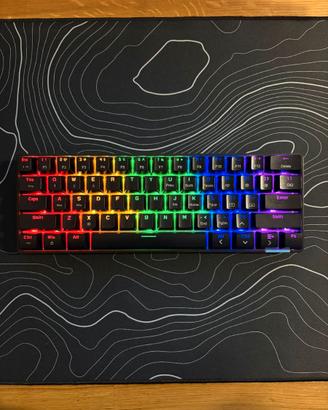 Tastiera Meccanica STK61 Nera 60% – Switch Lineari