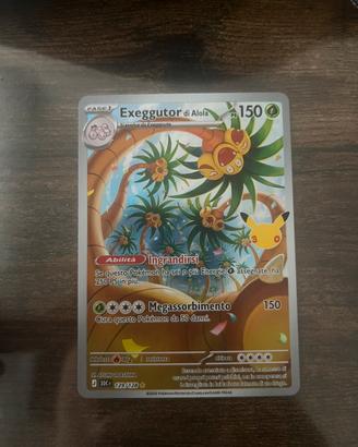 Exeggutor di Alola 129/128 30esimo anniversario
