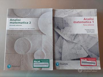 libri analisi matematica 1 e 2