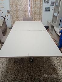 tavolo apri e chiudi legno massello