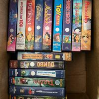 lotto 40 VHS Disney edizioni originali 