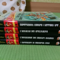 Libri Geronimo Stilton-serie Supereroi