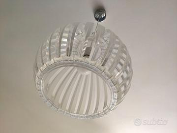 Lampadario trasparente