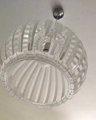 Lampadario trasparente