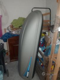 thule baule tenuto bene anche con staffe 