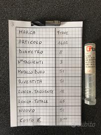 Fresa MD t-take diametro 8