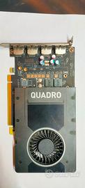 Scheda  video NVIDIA Quadro P2000  5gb
