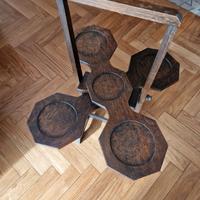 Antico tavolino servomuto portavivande