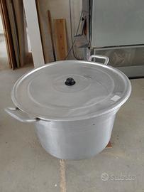 TEGAME/ PENTOLONE IN ALLUMINIO  DIAM. 75 CM