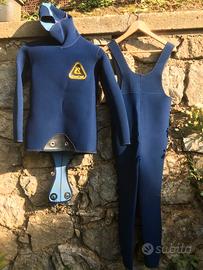 MUTA UMIDA SUB CRESSI NEOPRENE FODERATO mm 3+3 L