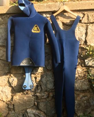 MUTA UMIDA SUB CRESSI NEOPRENE FODERATO mm 3+3 L