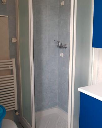 Box Doccia 70x90 Cristallo Opaco Ante Scorrevoli