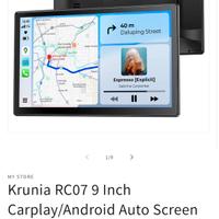 Smart screen auto krunia