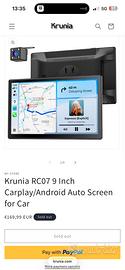 Smart screen auto krunia