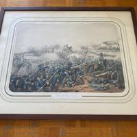 Stampa antica BATAILLE DE L’ALMA