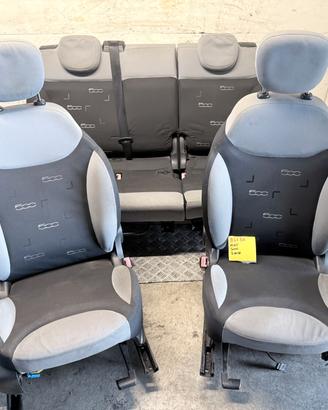 Sedili Tappezzeria Fiat 500L 5 Posti Anteriori e D