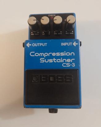 Pedale compression sustainer cs-3 boss