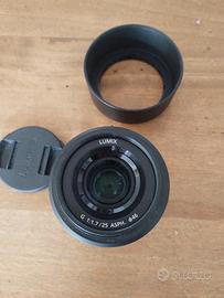 Panasonic lumix g 25 1.7